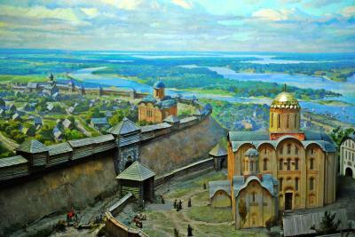 Діорама давнього Києва